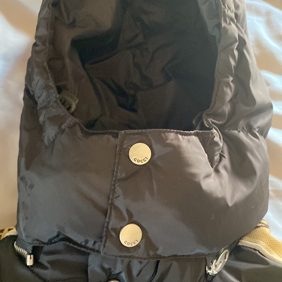 GG jacquard nylon padded jacket - Picture 5 of 6